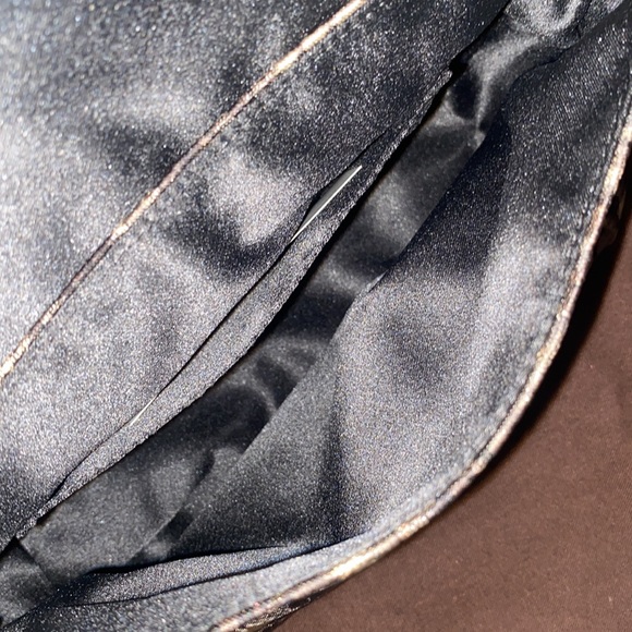 Coach Gold/Black mini shoulder Bag EUC - Picture 5 of 11